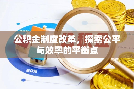 新郑公积金制度改革，探索公平与效率的平衡点
