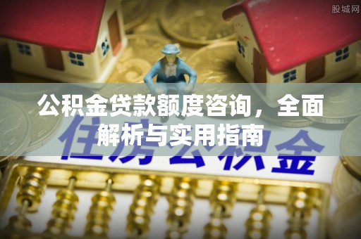 新郑公积金贷款额度咨询，全面解析与实用指南