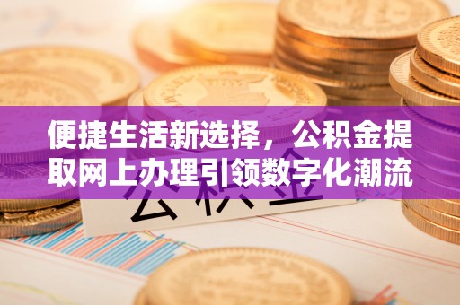 新郑便捷生活新选择，公积金提取网上办理引领数字化潮流