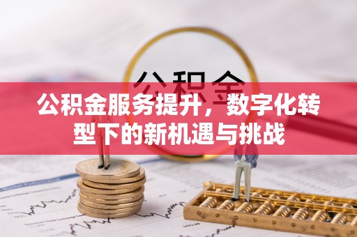 新郑公积金服务提升，数字化转型下的新机遇与挑战
