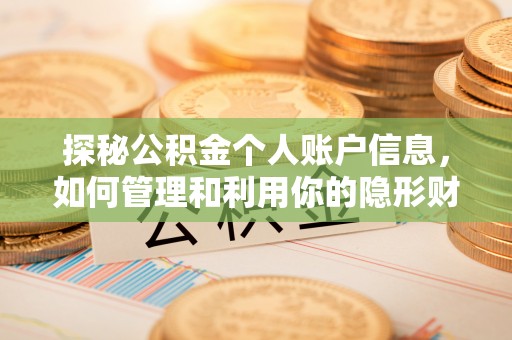 新郑探秘公积金个人账户信息，如何管理和利用你的隐形财富