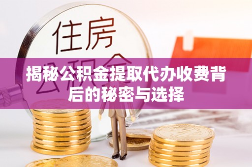 新郑揭秘公积金提取代办收费背后的秘密与选择