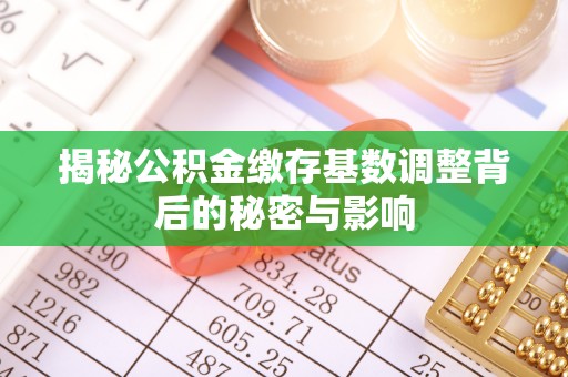 新郑揭秘公积金缴存基数调整背后的秘密与影响