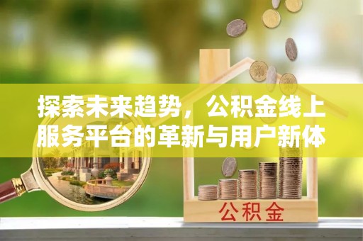 新郑探索未来趋势，公积金线上服务平台的革新与用户新体验