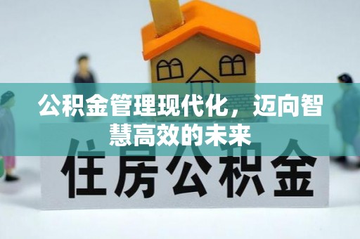 新郑公积金管理现代化，迈向智慧高效的未来