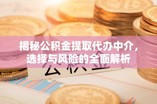 新郑揭秘公积金提取代办中介，选择与风险的全面解析