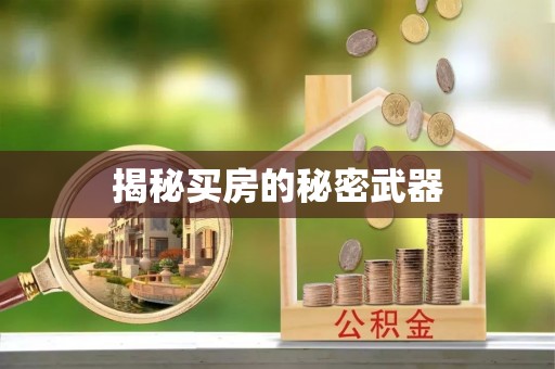 新郑揭秘买房的秘密武器