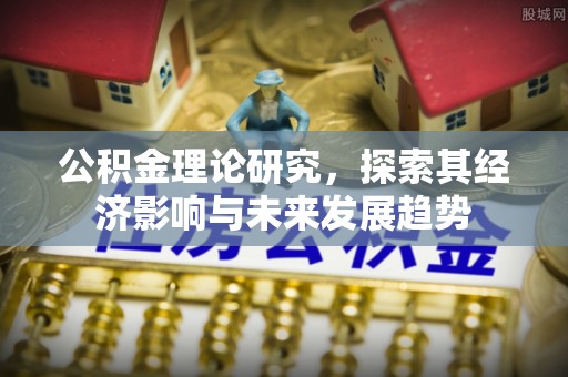 新郑公积金理论研究，探索其经济影响与未来发展趋势