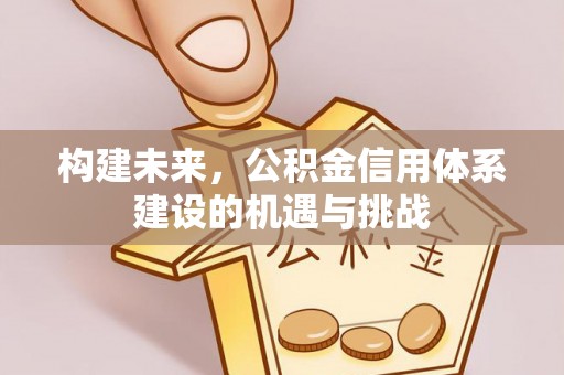 新郑构建未来，公积金信用体系建设的机遇与挑战