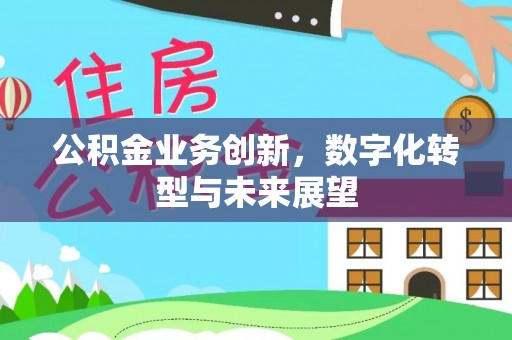 新郑公积金业务创新，数字化转型与未来展望