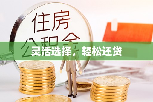 新郑灵活选择，轻松还贷