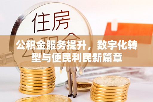 新郑公积金服务提升，数字化转型与便民利民新篇章