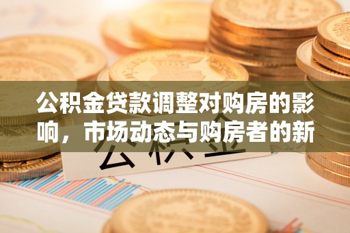新郑公积金贷款调整对购房的影响，市场动态与购房者的新选择