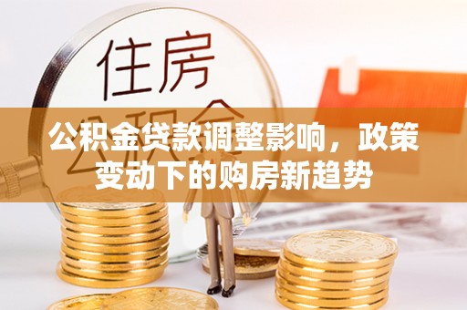 新郑公积金贷款调整影响，政策变动下的购房新趋势