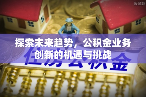 新郑探索未来趋势，公积金业务创新的机遇与挑战