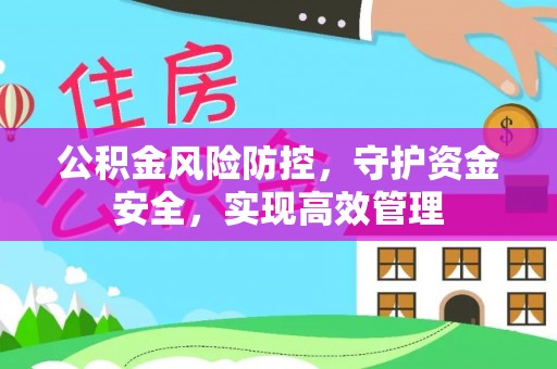 新郑公积金风险防控，守护资金安全，实现高效管理