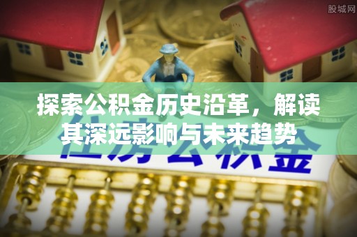 新郑探索公积金历史沿革，解读其深远影响与未来趋势