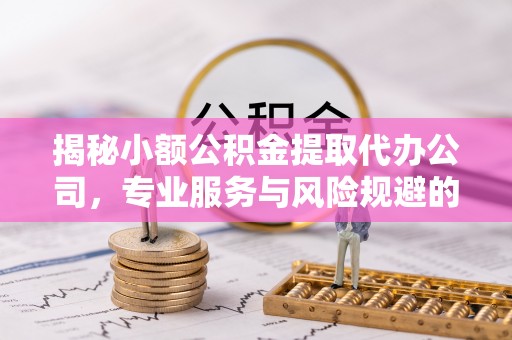 新郑揭秘小额公积金提取代办公司，专业服务与风险规避的平衡艺术