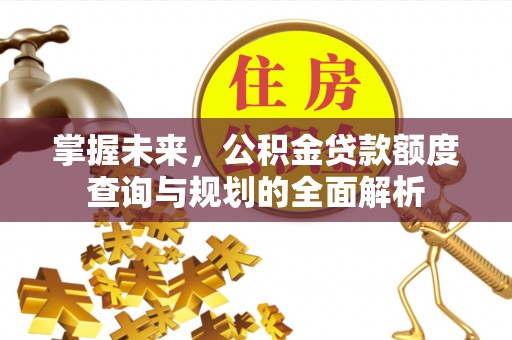 新郑掌握未来，公积金贷款额度查询与规划的全面解析