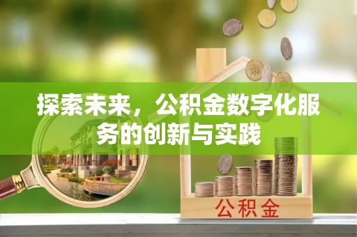 新郑探索未来，公积金数字化服务的创新与实践