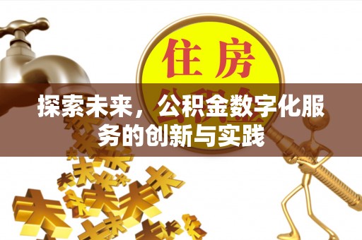 新郑探索未来，公积金数字化服务的创新与实践