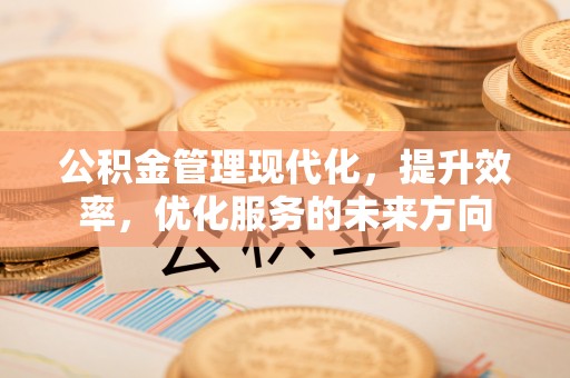 新郑公积金管理现代化，提升效率，优化服务的未来方向